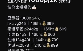 3000元左右电脑配置推荐（性价比高的电脑配置及参数解析）