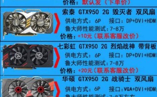 影驰960性能评测（探索影驰960的强大性能和出色表现）