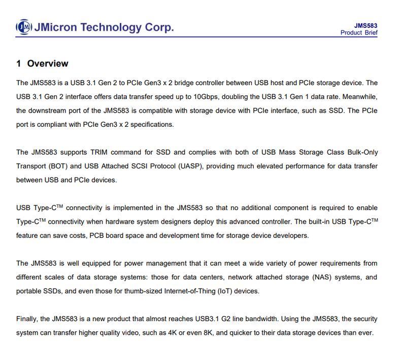 深入了解Jmicron（探索Jmicron芯片及其应用于存储设备的优势与技巧）-第3张图片-星耀数码