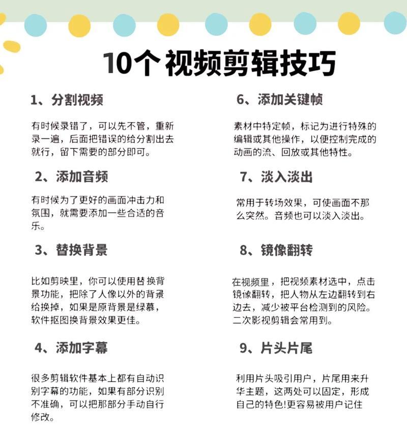 手机音频剪辑的技巧与窍门（打造高质量音频作品的秘诀与方法）-第3张图片-星耀数码