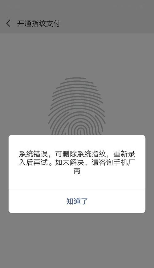探究联想电脑指纹输入错误过多的原因及解决办法（错误指纹识别频发，你真的了解原因吗？）-第1张图片-星耀数码