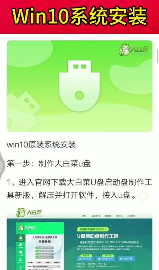 使用大白菜U盘装系统教程详解（以光盘行不通？大白菜U盘帮你一键安装系统）-第2张图片-星耀数码