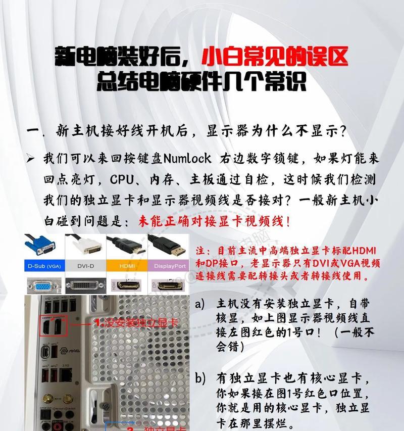 电脑分屏设置错误导致主屏幕失真（解决方法及注意事项）-第2张图片-星耀数码