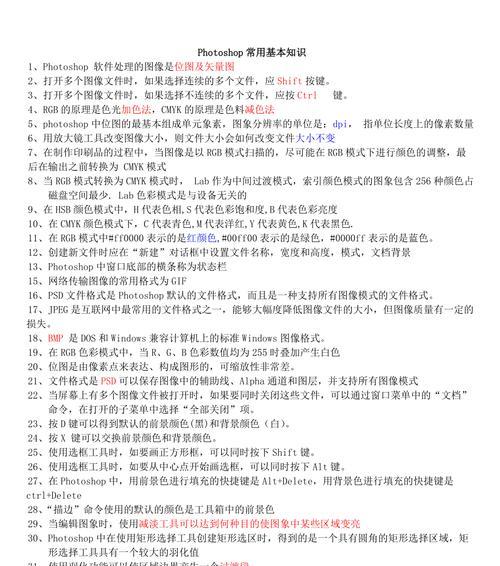 入门Photoshop操作指南（掌握基础技巧，轻松编辑图片）-第1张图片-星耀数码